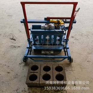 加宽小型制砖机设备家用可移动水泥砖机免托板免烧砖机