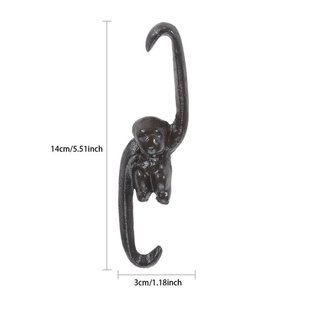Gardeig Iro Mokey Hook 现货Cast Plat Outdoor Idoor Hooks