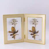 简约不锈钢铝合金金属相框成品干花a4营业执照展示框画框装 裱挂墙