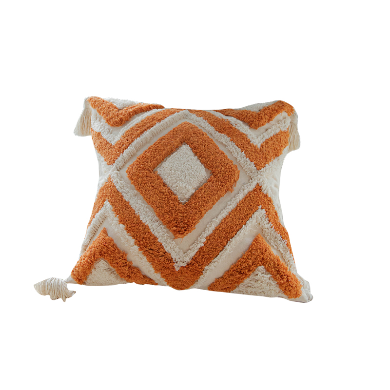 印第安抱枕床上靠背车载枕头沙发客厅可I爱高档轻奢方形含枕芯飘