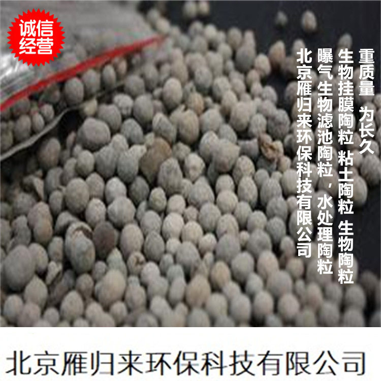 丰宁曝气生物滤池陶粒滤料污水处理陶粒粘土陶粒 生物陶粒滤料