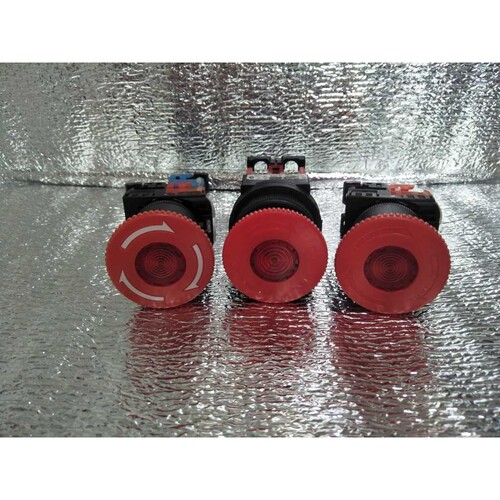 AR30V2L带灯急停按钮FUJI富士原装AR30V2L-10E3R 急停按钮