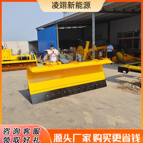 车载式推雪铲扫雪滚刷带动力道路清雪机除雪车清雪机厂家
