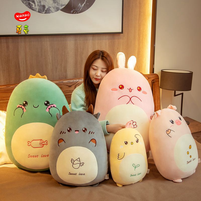 靠枕床头靠垫沙发客厅女生床上可爱枕头大靠背卡通抱枕男生款睡觉