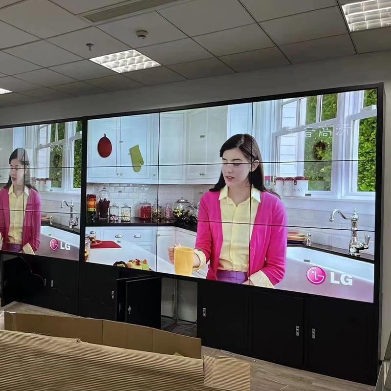 超大200寸液晶电视机多功能显示器led拼接屏酒吧监控KTV4K背景墙