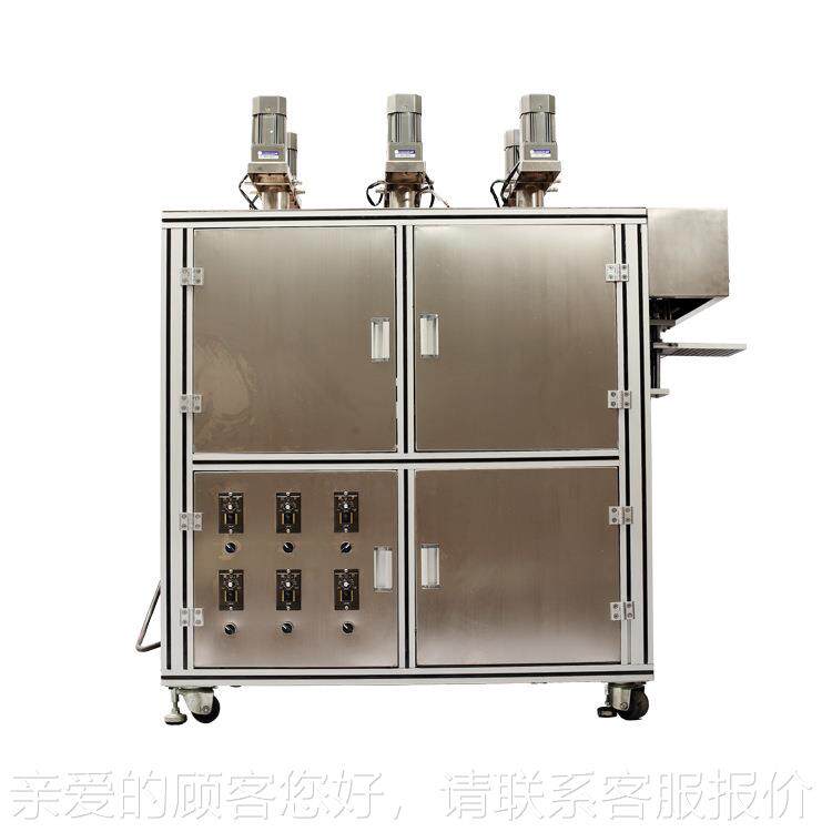 DK-6S6 8色装机 盆状口红灌装机填充灌 妆彩 化妆品 护肤品机械色