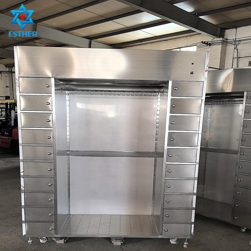 非304不锈标定制30更4不锈衣柜 车间无菌无钢尘洁净衣柜无尘电服