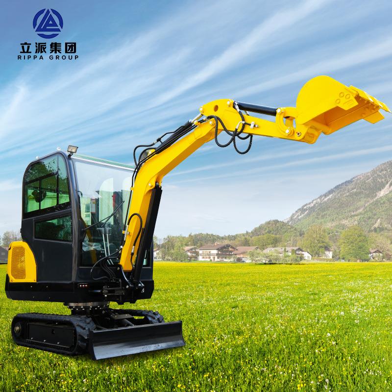 微型R0小型挖掘机俄罗斯欧洲跨境大型货源源头厂家多功能小挖机