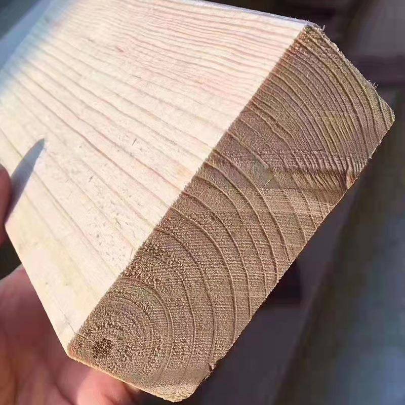 工地工程建筑用木方条子白松云杉实木厂家松木垫木跳板支模米4米