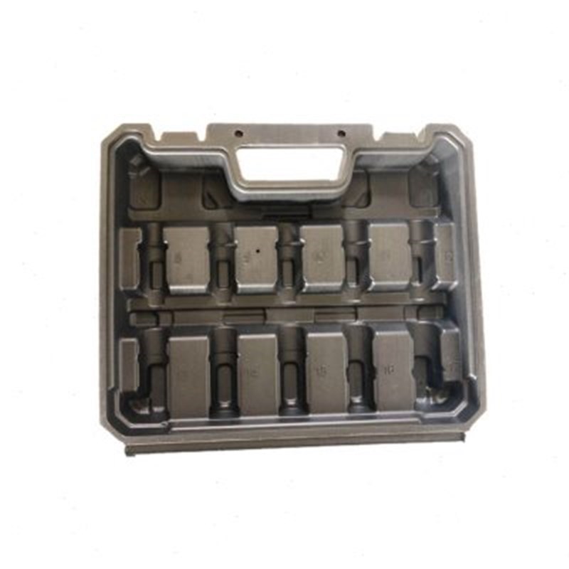 盒子塑料箱加长六角盒空扳手工具套筒头子塑箱加长套筒盒子套筒