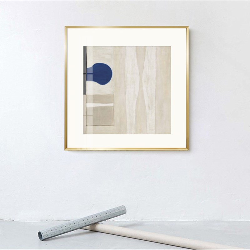 铝合金卡c纸抽象色块现代简约极简小众玄关组合复古客厅卧室装饰