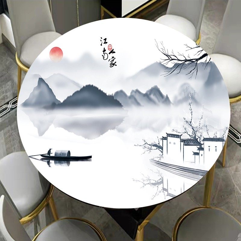 pvc圆形免洗环保软玻璃桌垫餐桌茶几简约现代水晶板软胶防水盖垫,居家布艺,桌布,淘宝优惠券,粉丝福利购,淘宝优惠卷