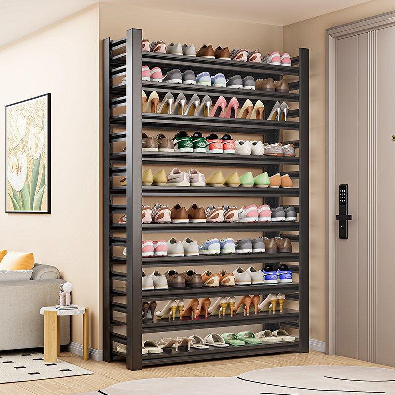 家用钢制鞋架多层室内入户门口落地防潮铁艺置物架子玄关收纳鞋柜,住宅家具,鞋架,淘宝优惠券,粉丝福利购,淘宝优惠卷