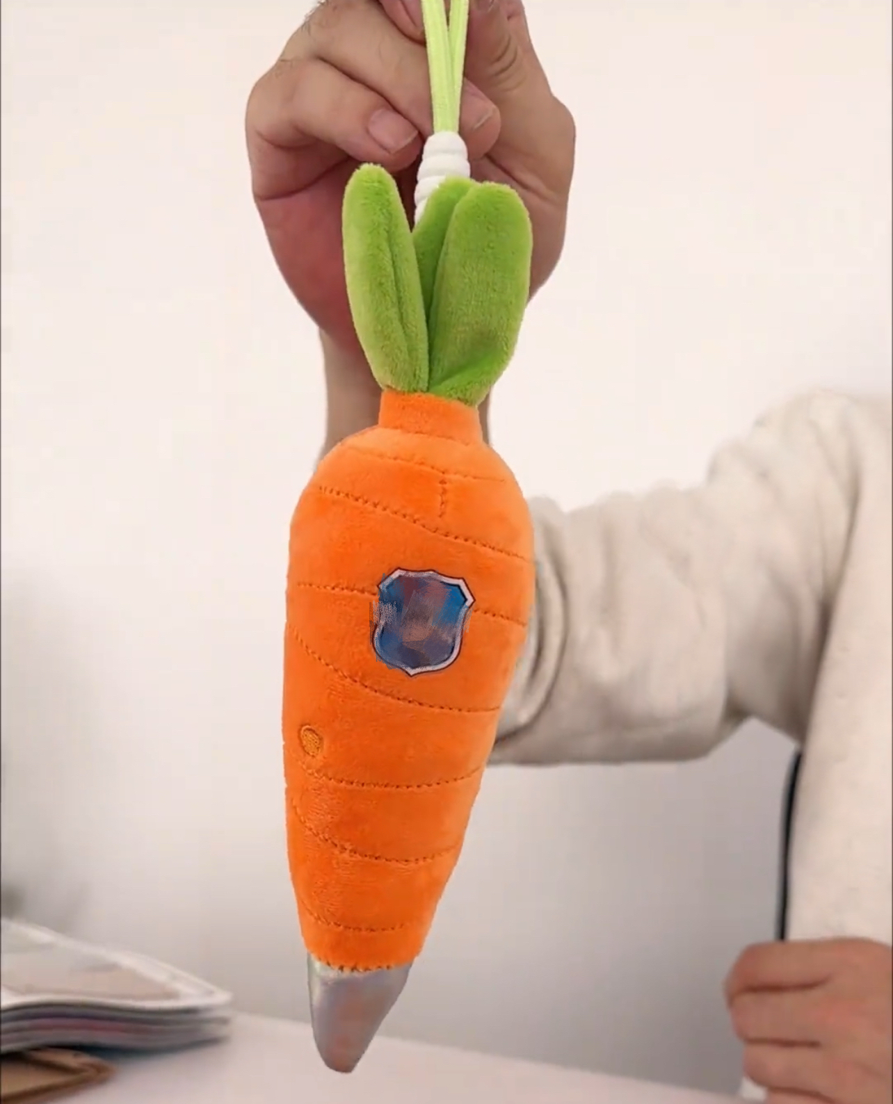 动画同款可爱可爱胡萝卜录音棉花小萝卜娃娃挂件毛绒玩偶玩具