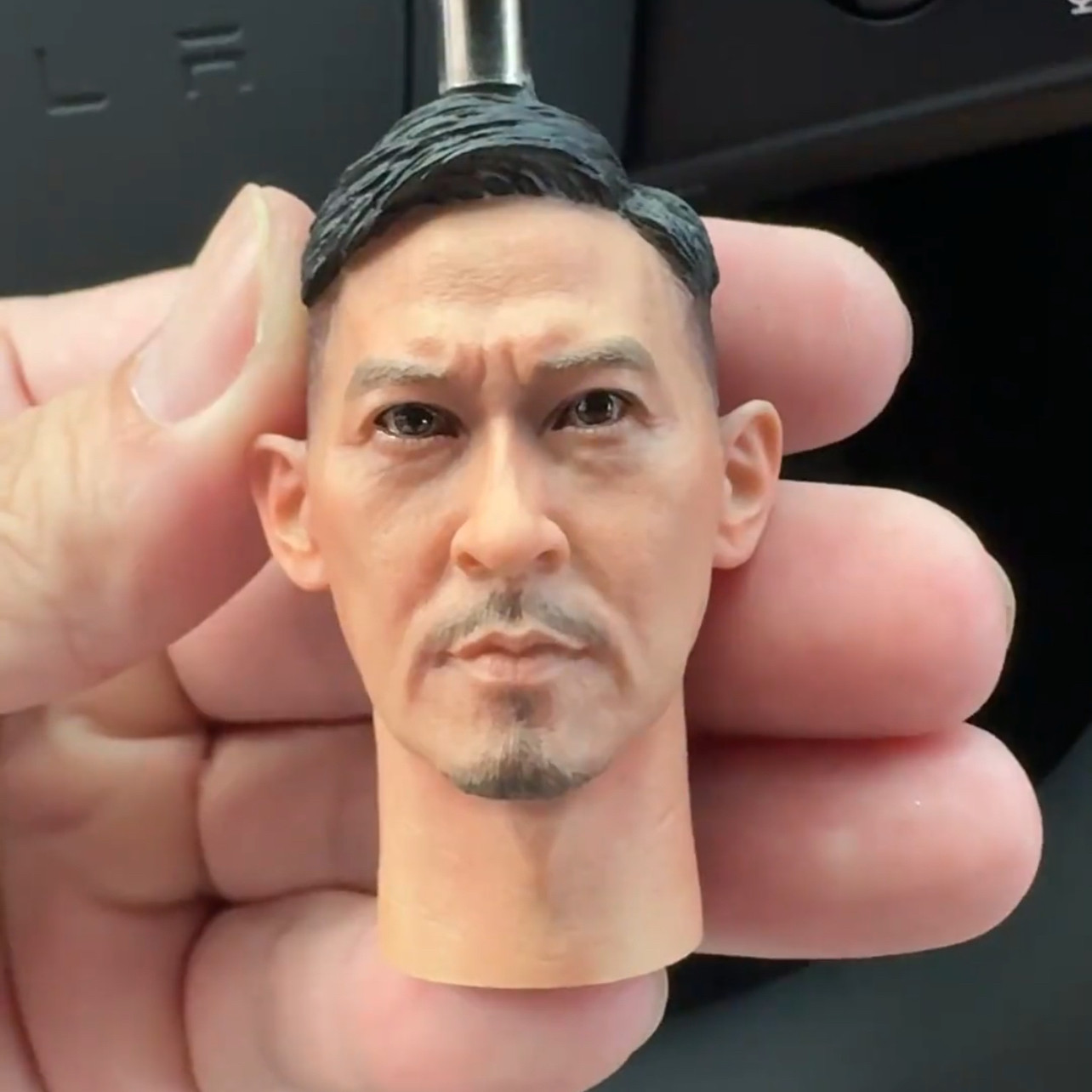 明星新款模型头雕2026趣味个性摆件玩具高品质硬汉人头配件