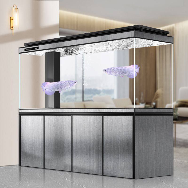超白直角溢流龙鱼缸客厅生态家用大型新款屏风靠墙玻璃鱼缸底滤,宠物/宠物食品及用品,底柜/落地缸,淘宝优惠券,粉丝福利购,淘宝优惠卷