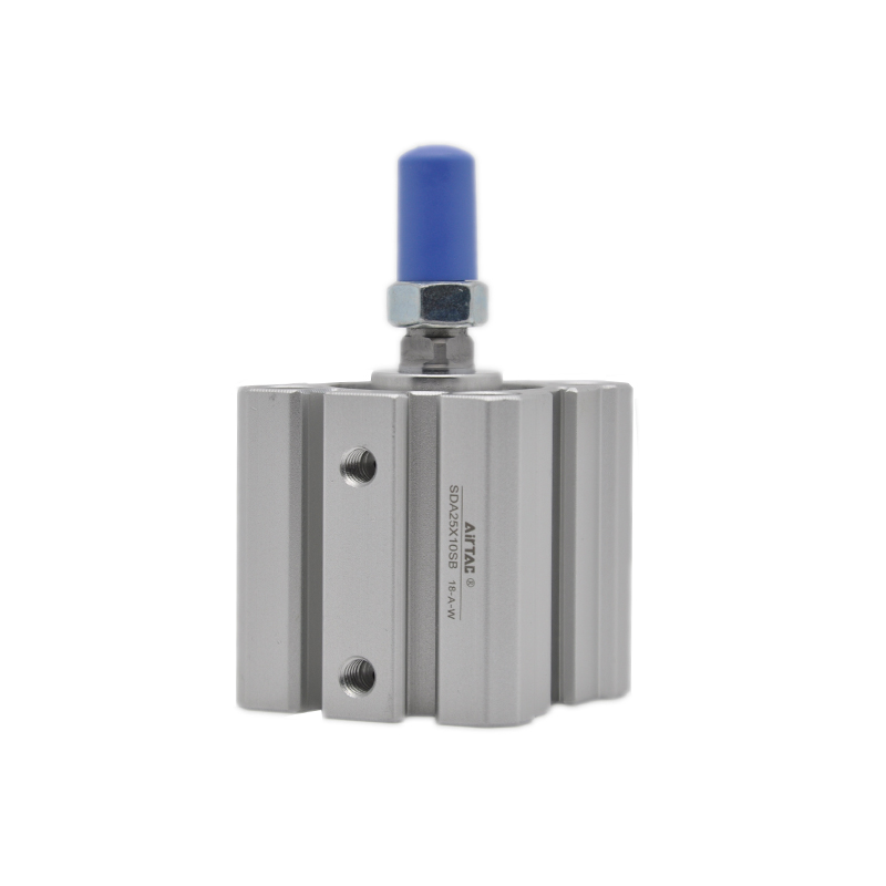 亚德客可调带磁大推力气动薄型小型气缸SDA32/40/50/63X10X20X30S