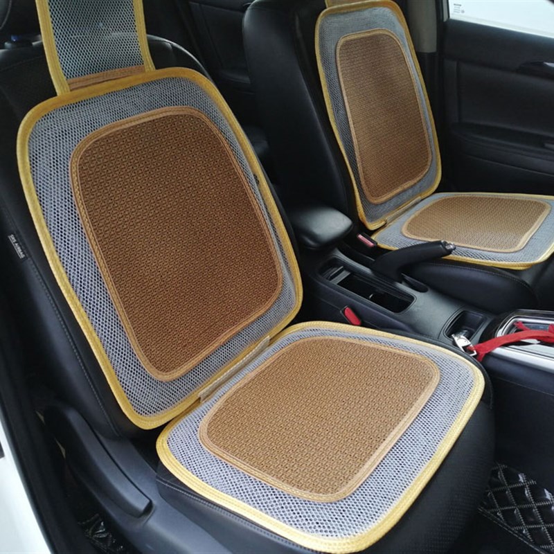 单个双层钢丝座垫夏季通风制冷汽车单片塑料透气坐垫夏天弹簧凉垫