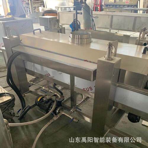 盒装小龙虾油炸生产线 连续油炸流水线设备 虾尾油炸生产厂家直供