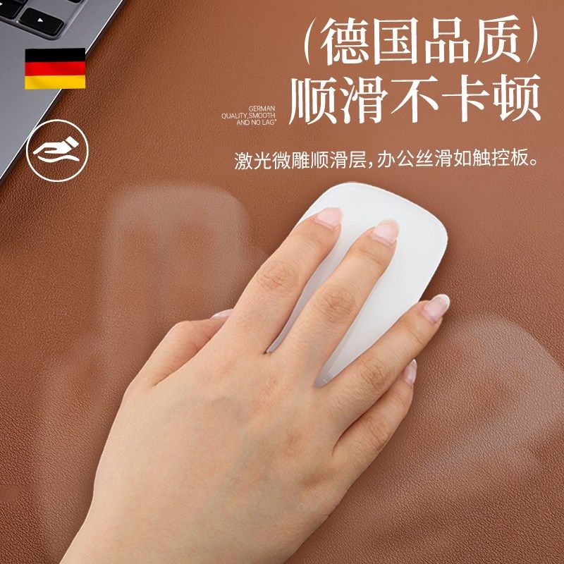 2025新款皮革桌垫轻r奢高级感防水电脑键盘可定制鼠标垫桌面保护