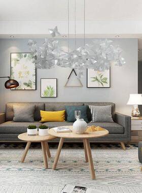 意大利Slmp现1474轻奢a卧室客厅代花瓣吊灯设计师厅创意简约艺术