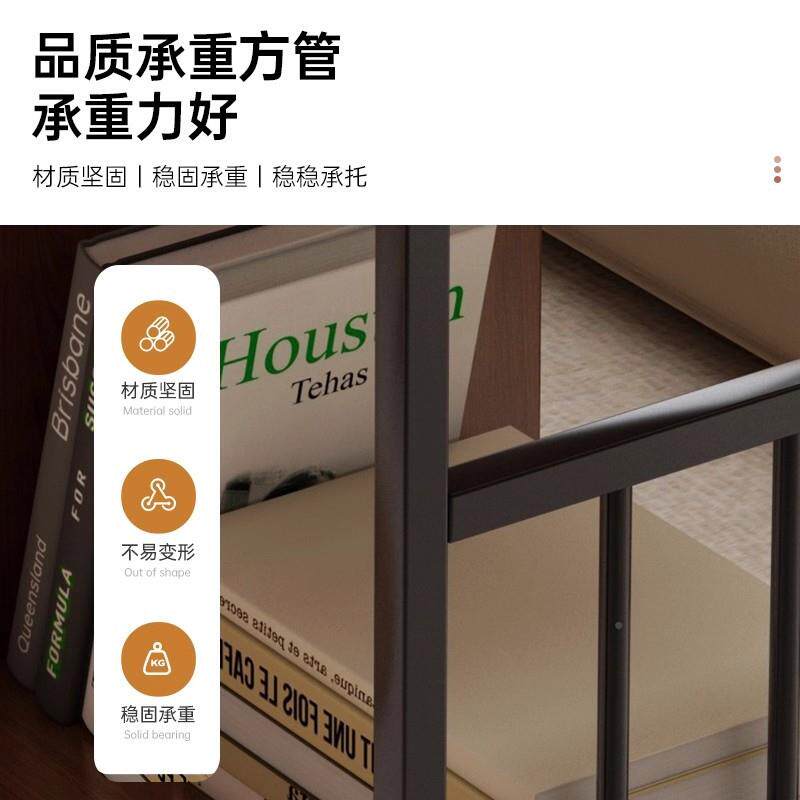 沙发CJ002419侧边柜置物架可移动办公能室茶风几茶台小桌子古中多
