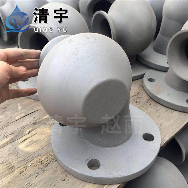 碳涡化硅淋流喷嘴切向空心锥淋塔喷喷SEF头法兰连接蜗壳喷头