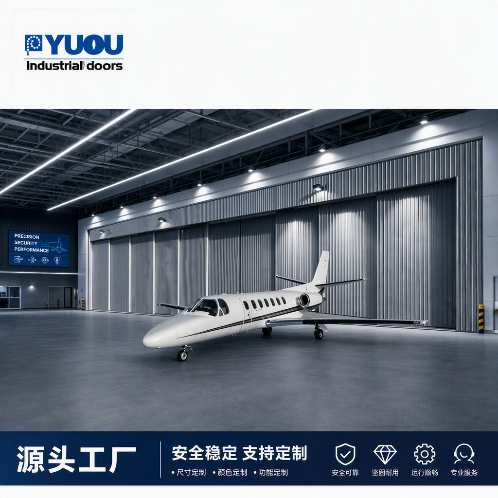 YUOU钢制工业快速门厂房车间自动提升门简约整套门