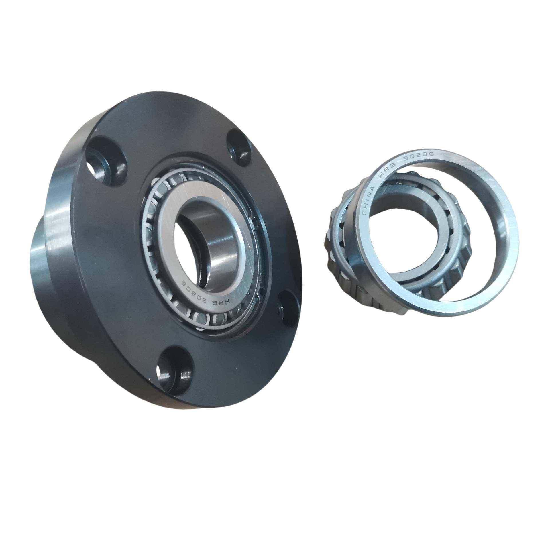 钢制圆滚子承座组HPN件圆法兰锥双轴承座轴法兰承带座轴支座其他