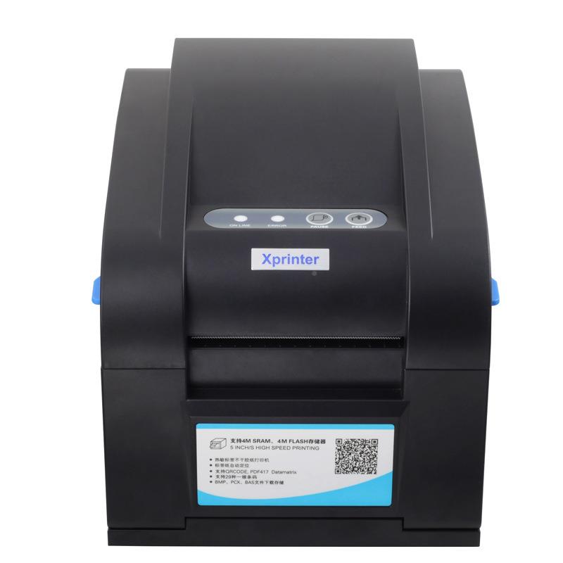 芯5烨XP-350B/37服0B/36B热敏不干胶标签打印80MM机装FYQ吊牌贴纸