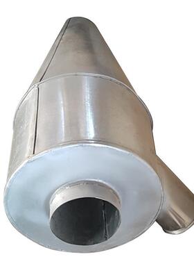 沙克RZP粉龙工旋风除尘器碎机旋风业刹集粉器集尘桶集料器克龙