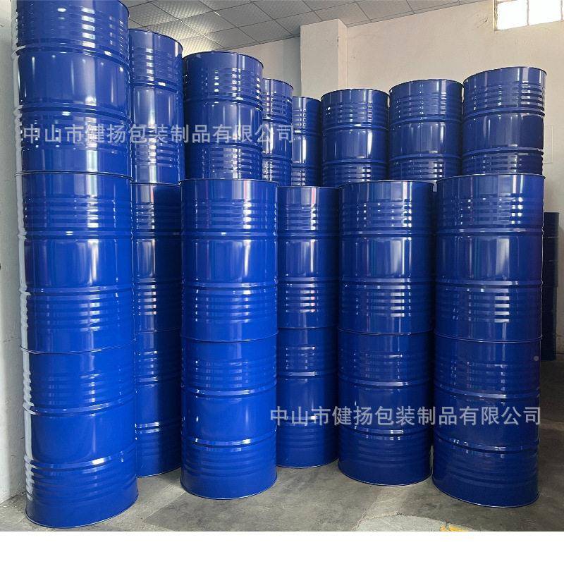 工厂家汽现货L闭口铁桶210L-18k油漆润油桶升烤大铁桶公斤化桶