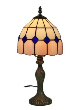 蒂LHJ-DD08凡尼灯工书厂现代约房8寸简具绿色蓝色护眼台灯床头小