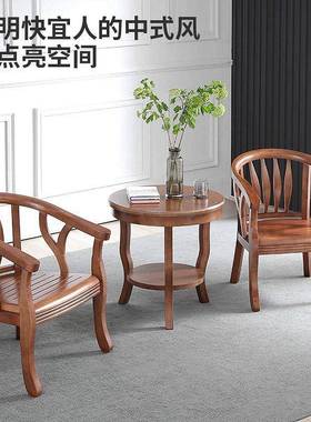 套9U宾馆酒店客房围椅茶几三件休实闲洽EVN谈桌椅卧子室阳台单人