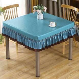 全自动麻将机盖布防水防尘免洗麻将台面桌布正方形烤火罩电炉罩套