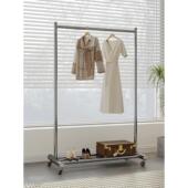 挂衣架陈列架道具货架 中岛挂式 不锈钢服拉丝装 店展示架移动落地式