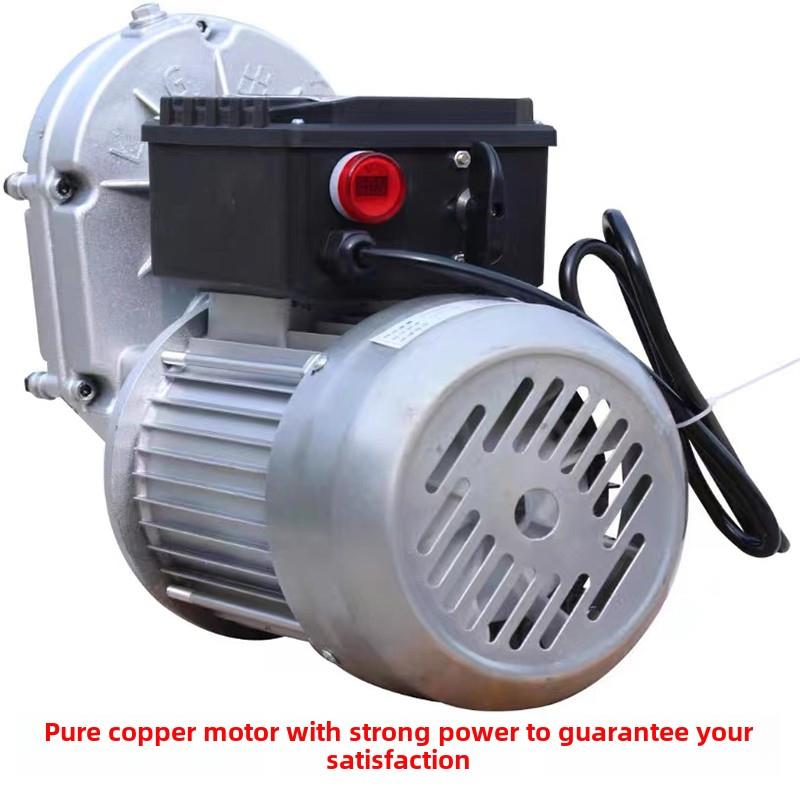 小型混凝土搅拌机220V电机水泥砂浆施工现场正反给料滚筒家用