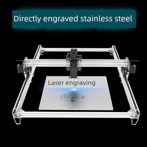 4545型小型激光雕刻机刻字机切割机不锈钢打标机木材雕刻