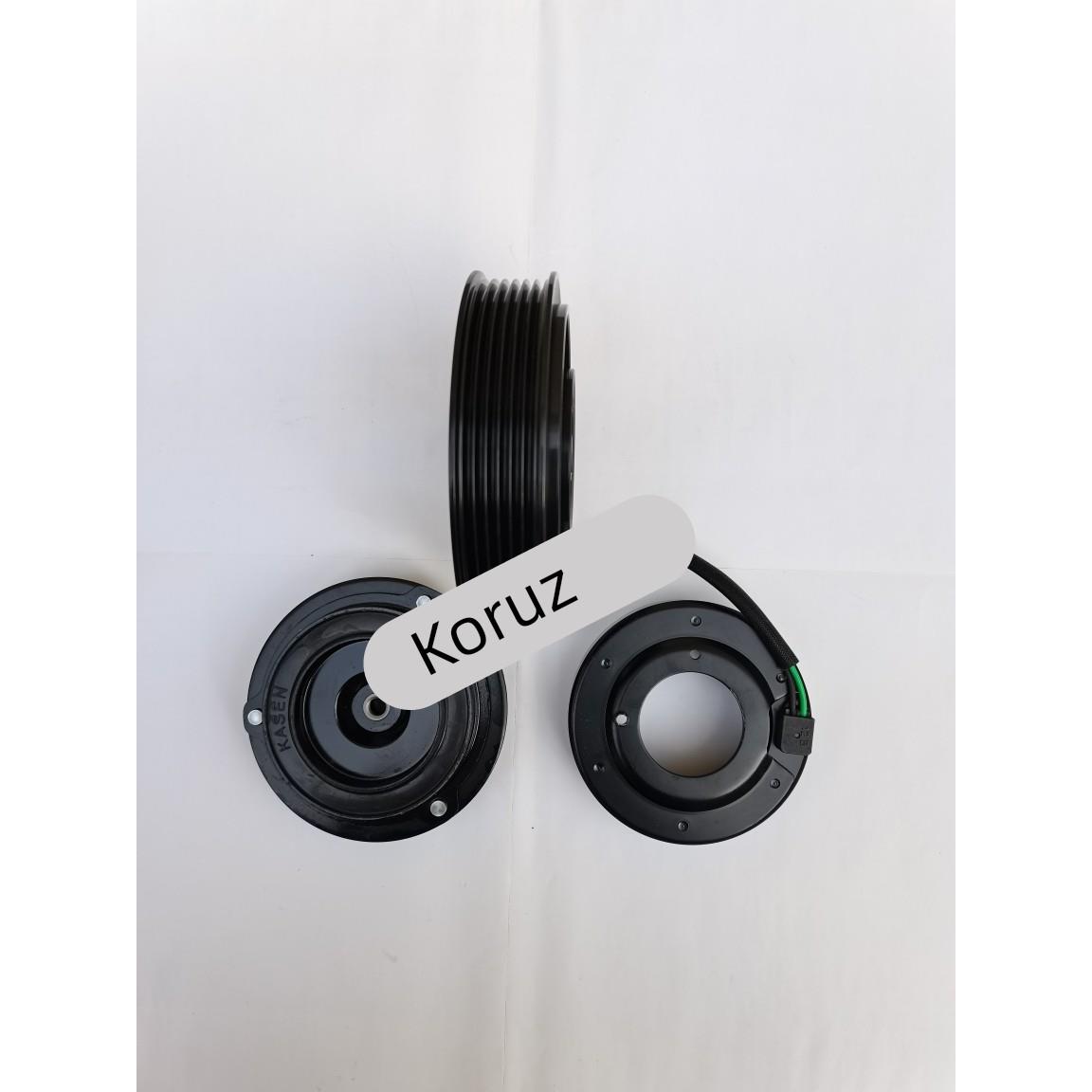 雪佛兰科鲁兹爱唯欧威朗汽车空调泵压缩机离合器皮带轮线圈轴承