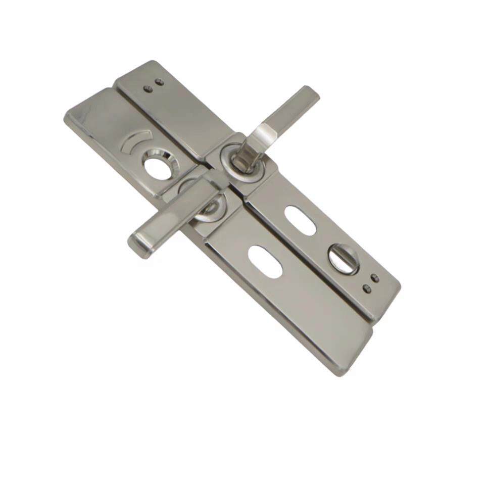 盼盼一品防盗门把手清林门锁专用拉手面板双锁孔老式加厚大门拉手