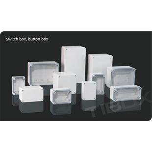 防水开关按钮盒防雨防溅接线盒仪表配电箱塑料外壳室外监控电源盒