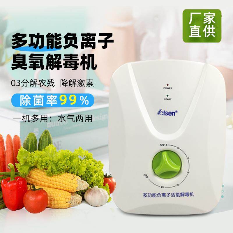 多功能臭氧活氧机果蔬肉类净化除甲醛除臭负离子发生器除甲醛异味