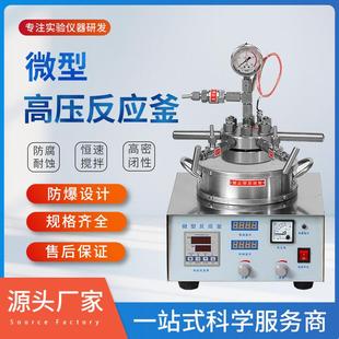 50ml100ml200ml磁力耦合机械搅拌高压反应釜微型磁力高压反应釜