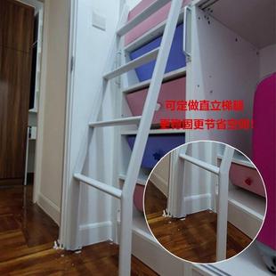 上下铺梯子高低床爬梯儿童床上下床挂梯铁架床宿舍楼梯家用落地梯