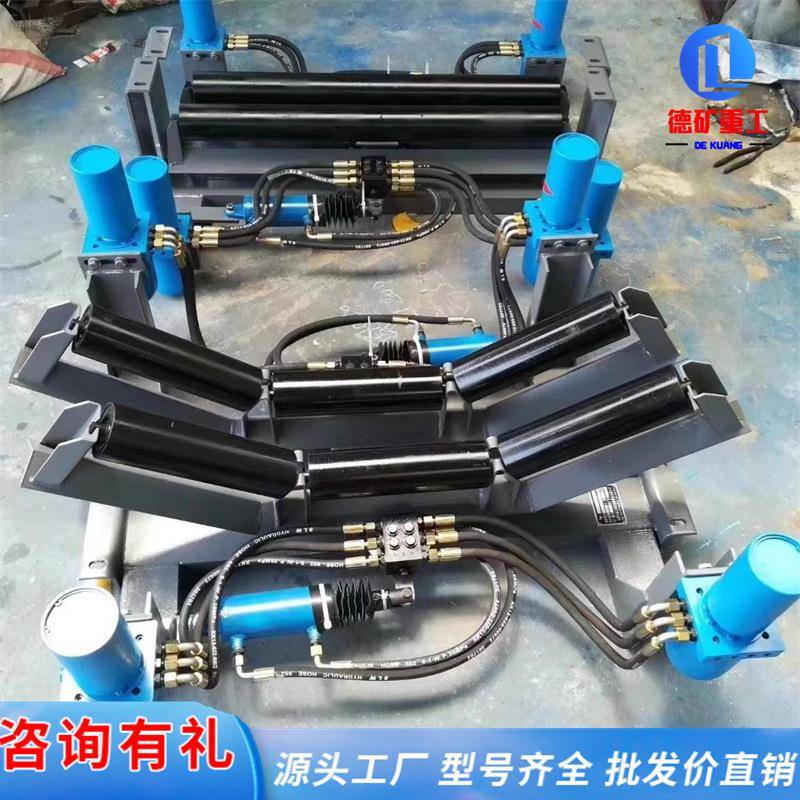 输送皮带防跑偏液压纠偏器V型输送带纠偏器皮带纠偏装置