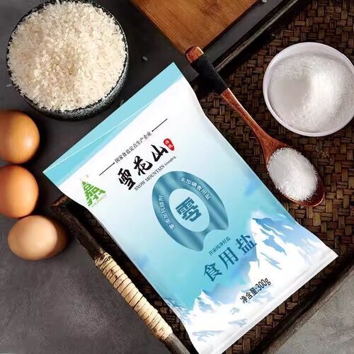 雪花山优级零添加湖盐300g正品