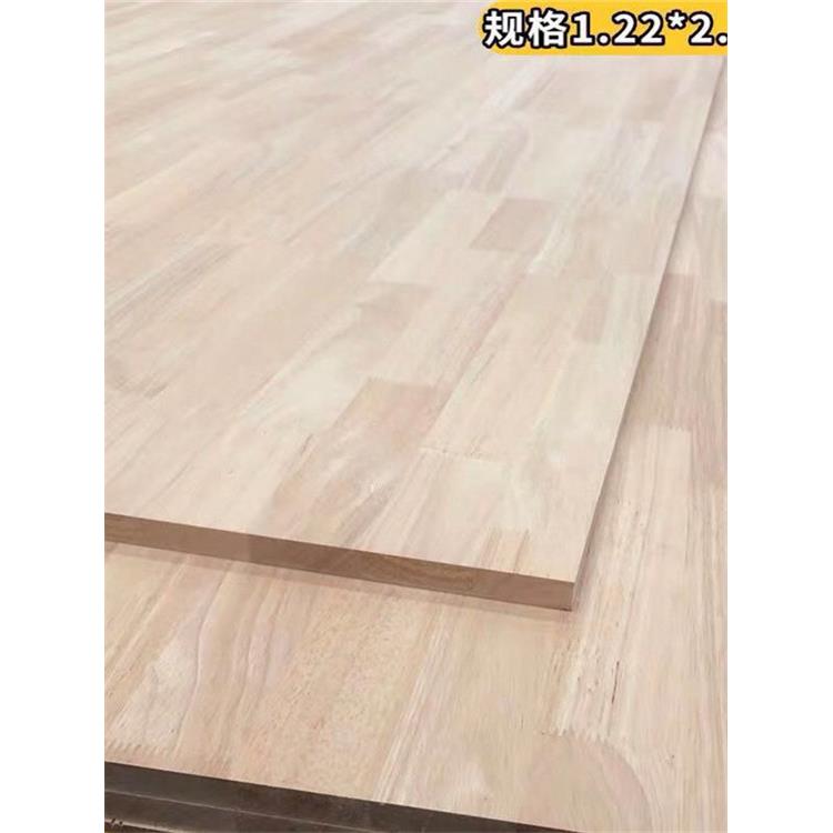 廉价榻榻米板纯实木性价比高橡胶木手指板泰国橡木板衣柜橱柜墙面