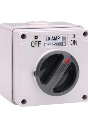 56sw320 户外防水电源开关 澳标20A三相防雨开关 IP66