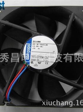 TYP 3414NH 24V 3W 3414 NM 原装德国ebmpapst 92*92*25 进口风扇