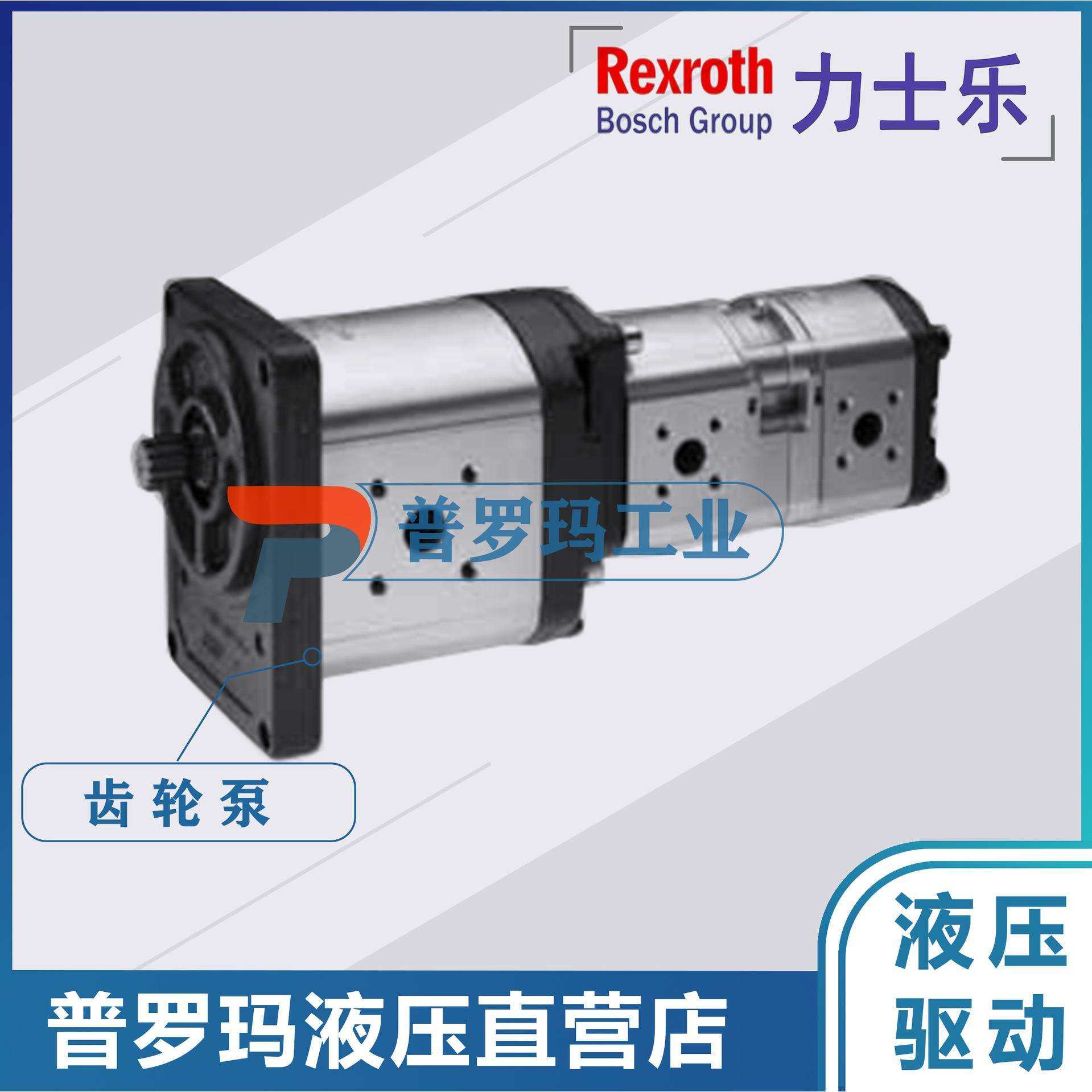 0510525009 齿轮泵rexroth力士乐AZPF-10-011RCB20MB液压油泵原装